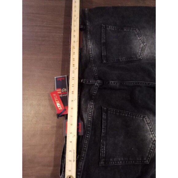 Men's phat Farm Dark Distressed Black Shorts Size 46 New With Tags - Picture 12 of 13